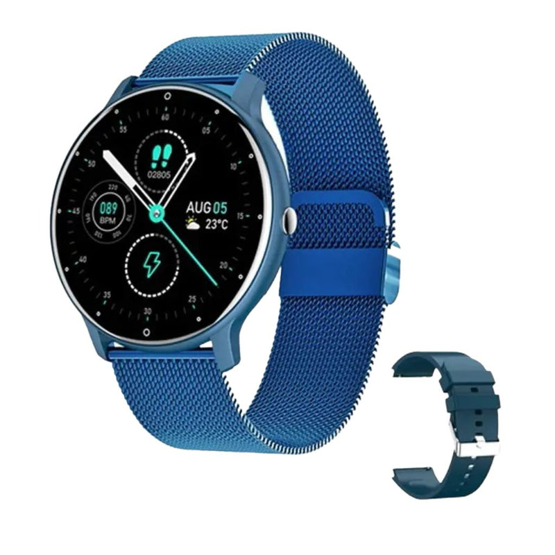 Smartwatch Feminino com Pulseira em Malha